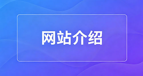 网站介绍